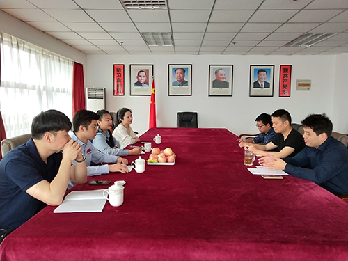 中国人保财险一行莅临中国投标保函网总部 中国人保财险一行莅临中国投标保函网总部